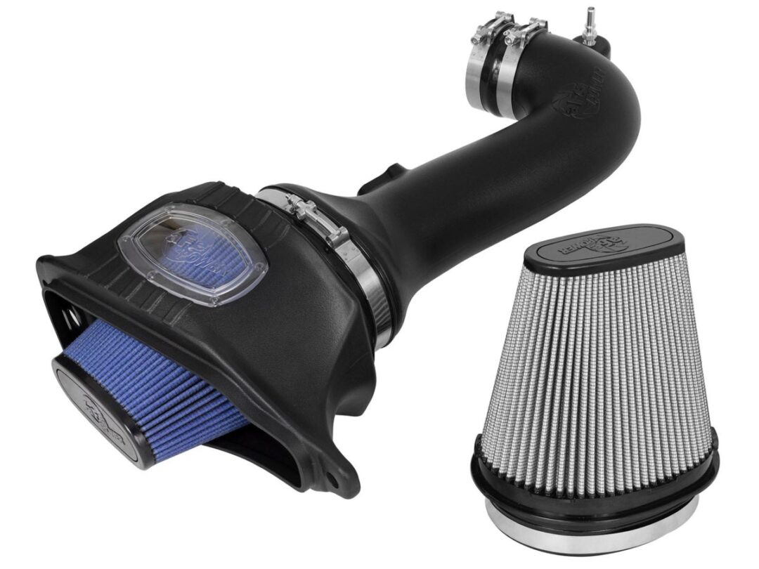 aFe Power 2015-2019 Chevrolet Corvette Z06 C7 V8-6.2L (sc) Momentum Cold Air Intake System w/Dual Filter Media