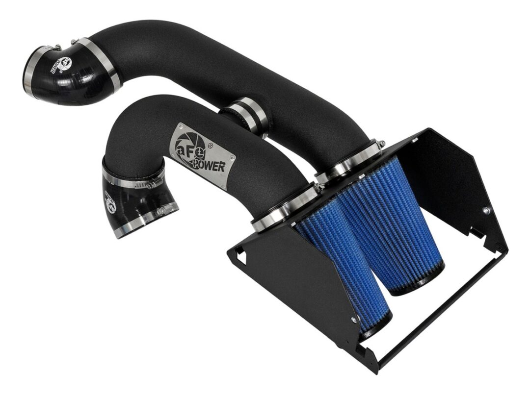 aFe Power 2017-2020 Ford F-150/Raptor V6-3.5L Magnum FORCE Stage-2 'Super Raptor' Dual 3-1/2 IN Cold Air Intake System w/ Pro 5R Filter