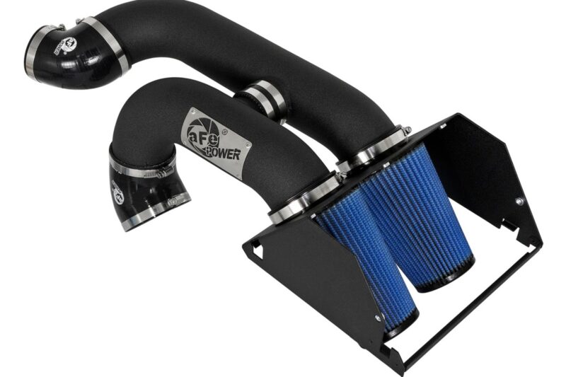 aFe Power 2017-2020 Ford F-150/Raptor V6-3.5L Magnum FORCE Stage-2 'Super Raptor' Dual 3-1/2 IN Cold Air Intake System w/ Pro 5R Filter