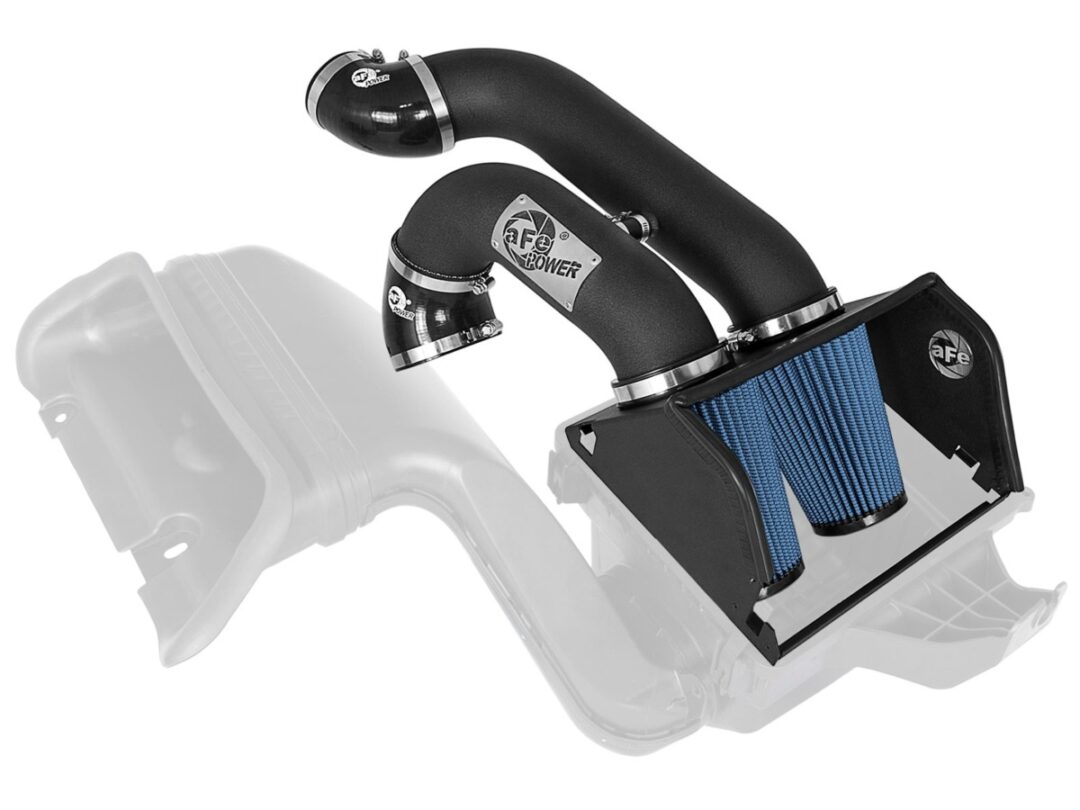aFe Power 2017-2020 Ford F-150/Raptor V6-3.5L Magnum FORCE Stage-2 XP Dual 3-1/2 IN Cold Air Intake System w/Pro 5R Filter Media
