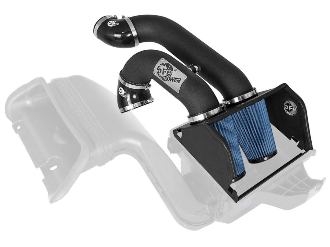 aFe Power 2017-2020 Ford F-150/Raptor V6-3.5L Magnum FORCE Stage-2 ST Dual 3 IN Cold Air Intake System w/Pro 5R Filter Media