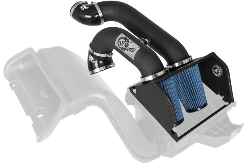 aFe Power 2017-2020 Ford F-150/Raptor V6-3.5L Magnum FORCE Stage-2 ST Dual 3 IN Cold Air Intake System w/Pro 5R Filter Media