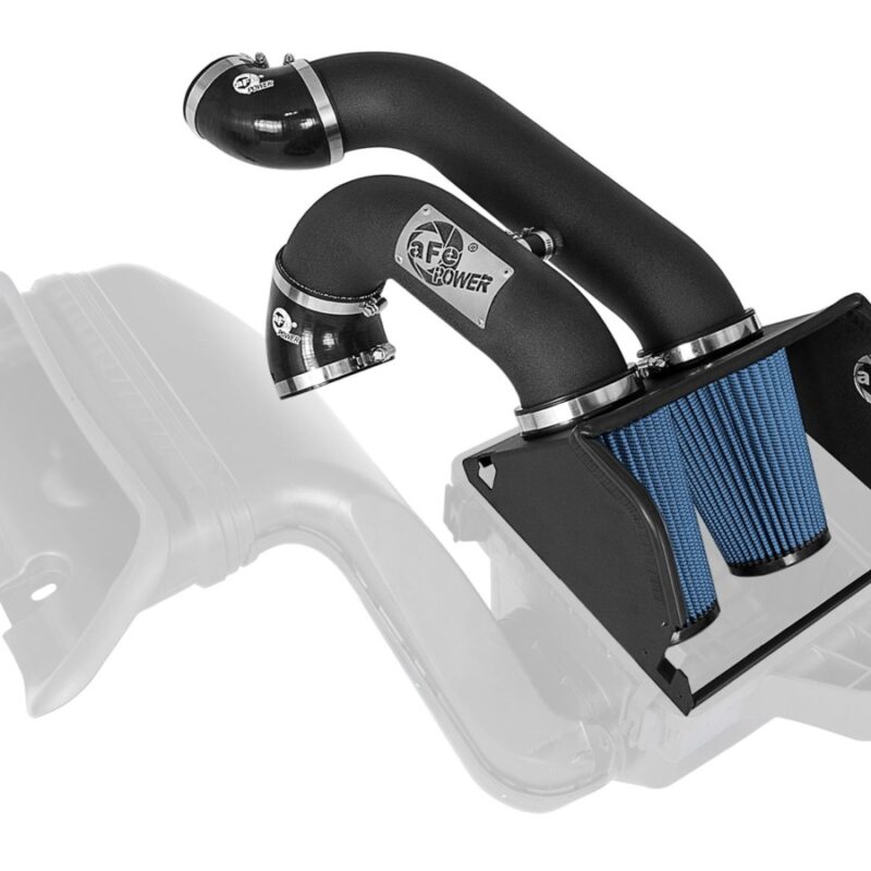 aFe Power 2017-2020 Ford F-150/Raptor V6-3.5L Magnum FORCE Stage-2 ST Dual 3 IN Cold Air Intake System w/Pro 5R Filter Media