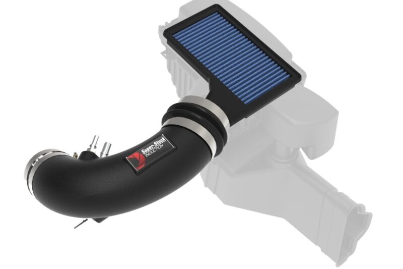 aFe Power 2015-2017 Ford Mustang GT V8-5.0L Super Stock Induction System w/Pro 5R Filter Media -OVERSTOCK