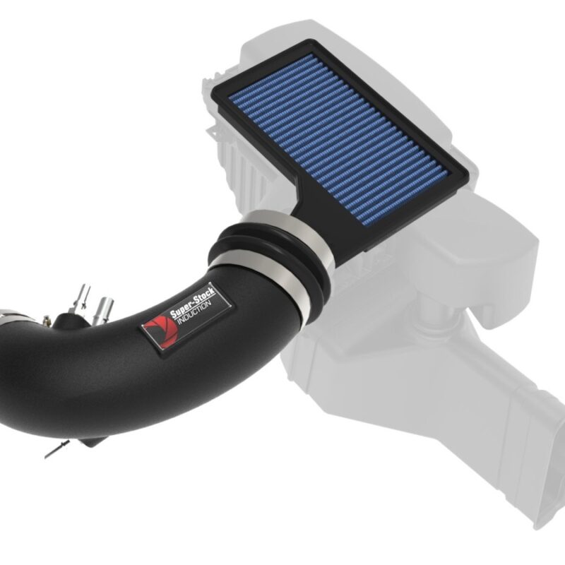 aFe Power 2015-2017 Ford Mustang GT V8-5.0L Super Stock Induction System w/Pro 5R Filter Media -OVERSTOCK