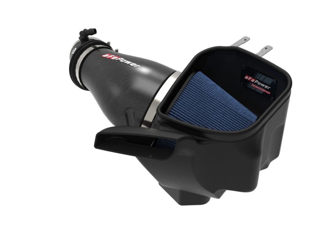 aFe Power 2019-2021 Jeep Grand Cherokee Trackhawk (WK2) V8-6.2L (sc) Track Series Carbon Fiber Cold Air Intake System w/Pro 5R Filter