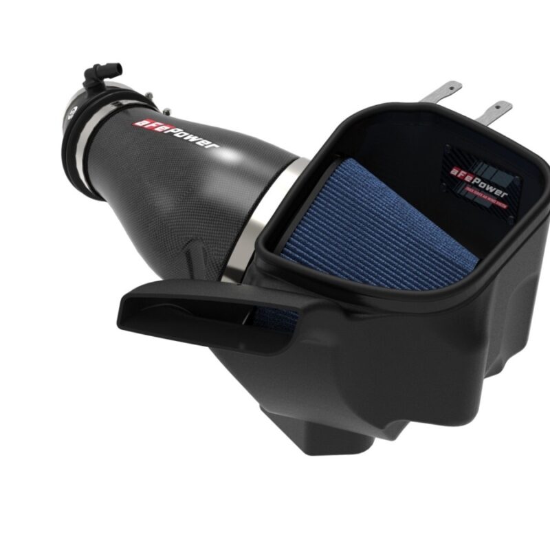 aFe Power 2019-2021 Jeep Grand Cherokee Trackhawk (WK2) V8-6.2L (sc) Track Series Carbon Fiber Cold Air Intake System w/Pro 5R Filter