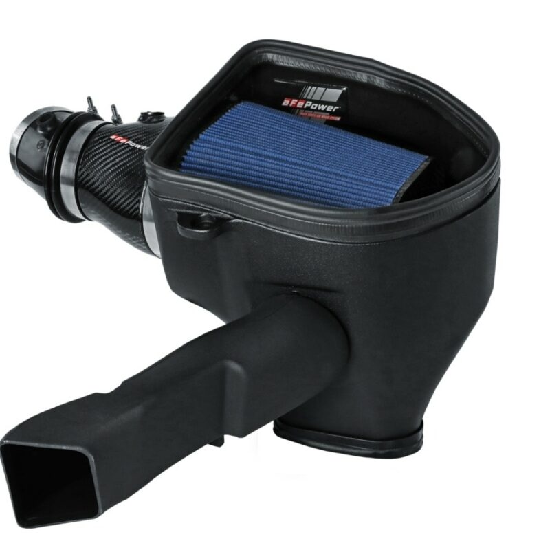 aFe Power 2021-2023 Dodge Charger SRT Hellcat Redeye V8-6.2L (sc) Track Series Carbon Fiber Cold Air Intake System w/ Pro 5R Filter