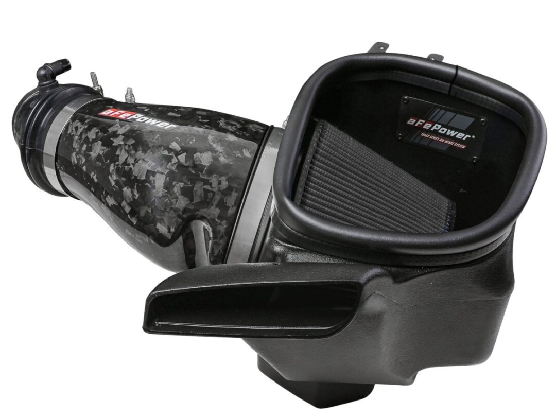 aFe Power 2021-2024 Dodge Durango SRT Hellcat V8-6.2L (sc) Track Series Carbon Fiber Cold Air Intake System w/ Black Pro 5R Filter