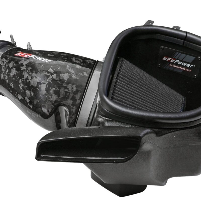 aFe Power 2021-2024 Dodge Durango SRT Hellcat V8-6.2L (sc) Track Series Carbon Fiber Cold Air Intake System w/ Black Pro 5R Filter
