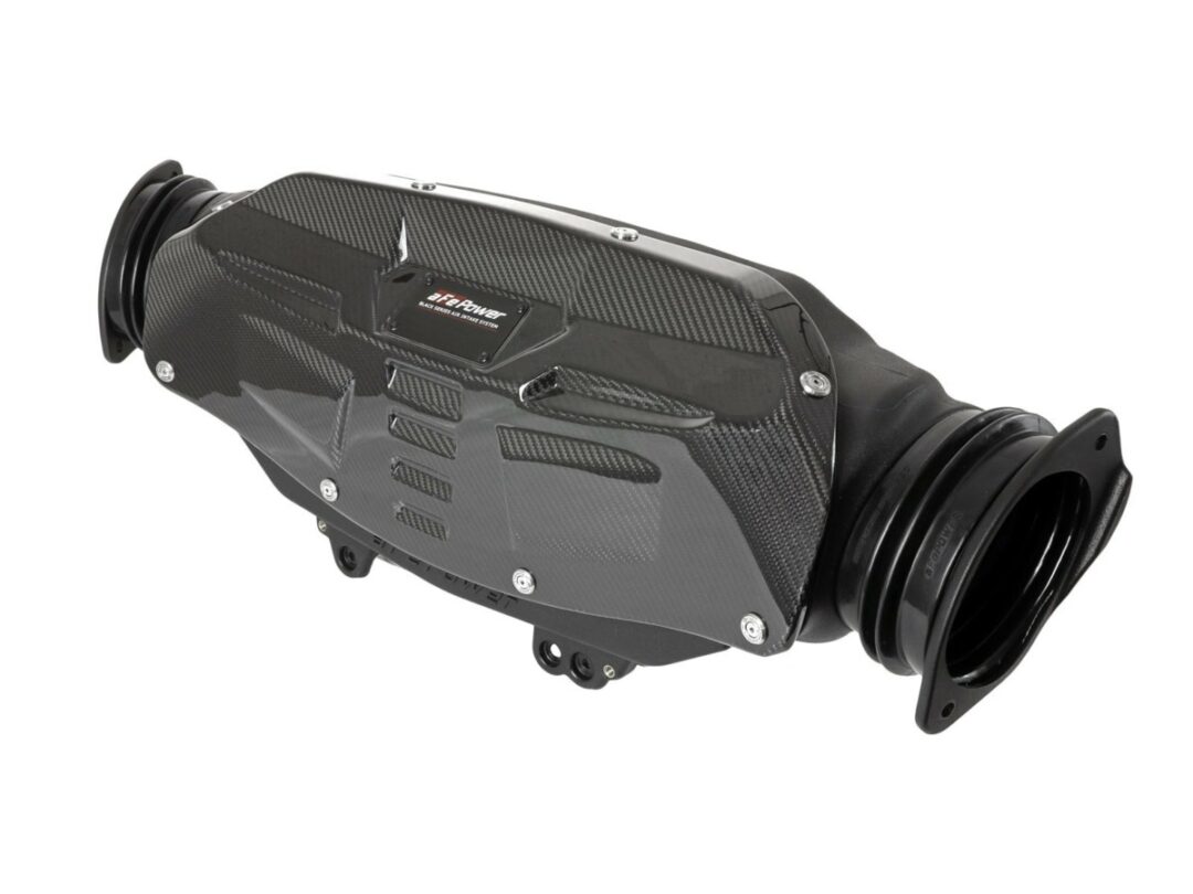 aFe Power 2020-2024 Chevrolet Corvette C8  V8-6.2L Black Series Carbon Fiber Cold Air Intake System w/Pro 5R Filters