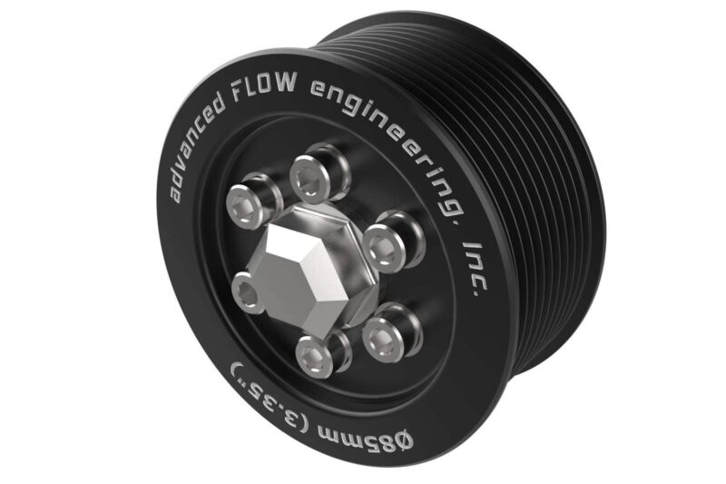 aFe Power 2015-2023 Dodge Challenger/Charger SRT Hellcat V8-6.2L (sc) HEMI aFe POWER Supercharger Power Pulley Kit w/ Hub 3.35 IN