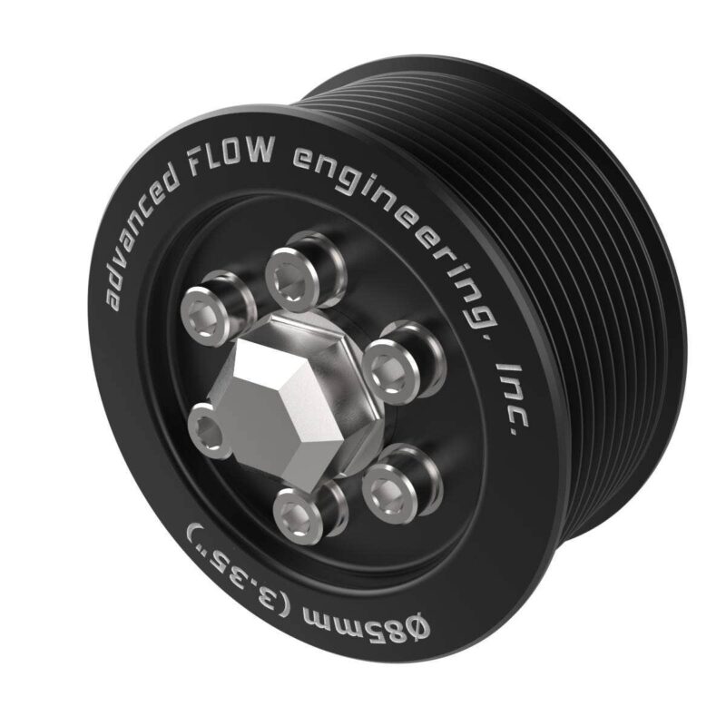 aFe Power 2015-2023 Dodge Challenger/Charger SRT Hellcat V8-6.2L (sc) HEMI aFe POWER Supercharger Power Pulley Kit w/ Hub 3.35 IN