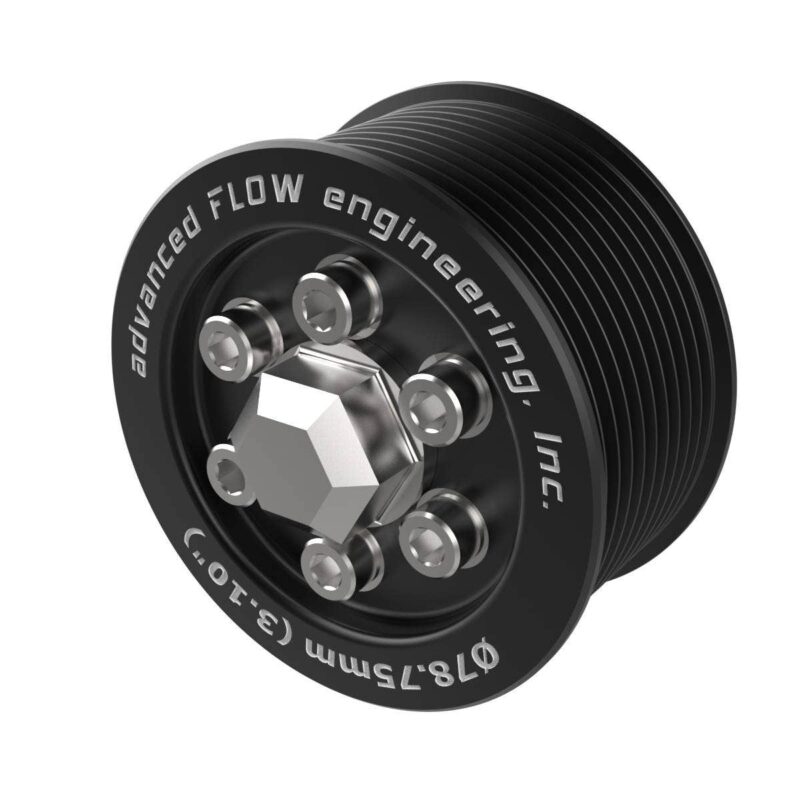 aFe Power 2015-2023 Dodge Challenger/Charger SRT Hellcat V8-6.2L (sc) HEMI aFe POWER Supercharger Power Pulley Kit w/ Hub 3.10 IN