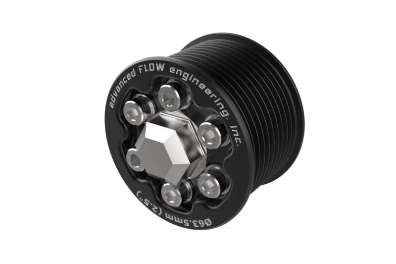 aFe Power 2015-2023 Dodge Challenger/Charger SRT Hellcat V8-6.2L (sc) HEMI aFe POWER Supercharger Power Pulley Kit w/ Hub 2.50 IN