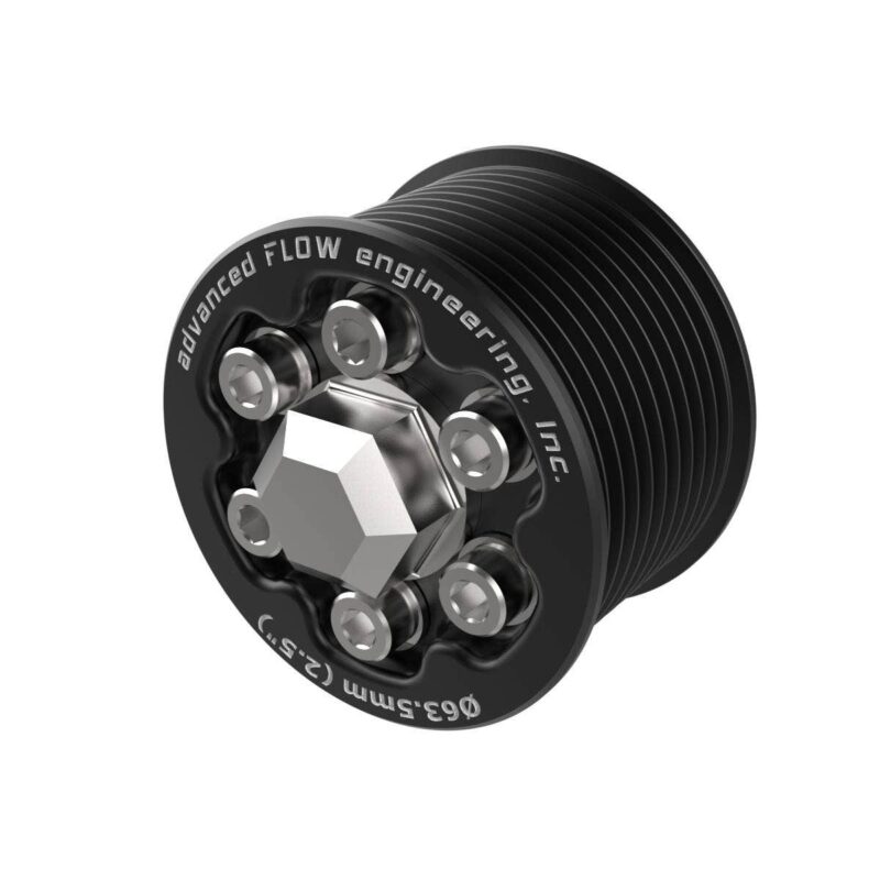 aFe Power 2015-2023 Dodge Challenger/Charger SRT Hellcat V8-6.2L (sc) HEMI aFe POWER Supercharger Power Pulley Kit w/ Hub 2.50 IN