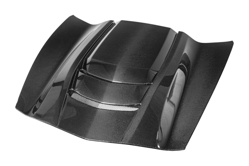 EOS 2014-2019 Chevrolet Corvette C7 ZR1 Style Cowl Vented Extractor Hood
