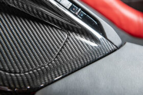 EOS 2020-2024 Chevrolet Corvette C8 Carbon Fiber Center Console w/ Switch Trim Cover - image 17