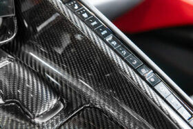 EOS 2020-2024 Chevrolet Corvette C8 Carbon Fiber Center Console w/ Switch Trim Cover - image 18