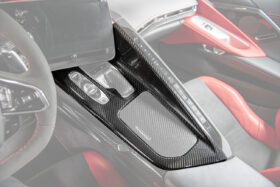 Extreme Online Store EOS Corvette C8 Carbon Fiber Center Console w/ Switch Trim Cover for C8 Corvette - Image 19