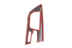 EOS 2020-2024 Chevrolet Corvette C8 Carbon Fiber Center Console w/ Switch Trim Cover - image 4