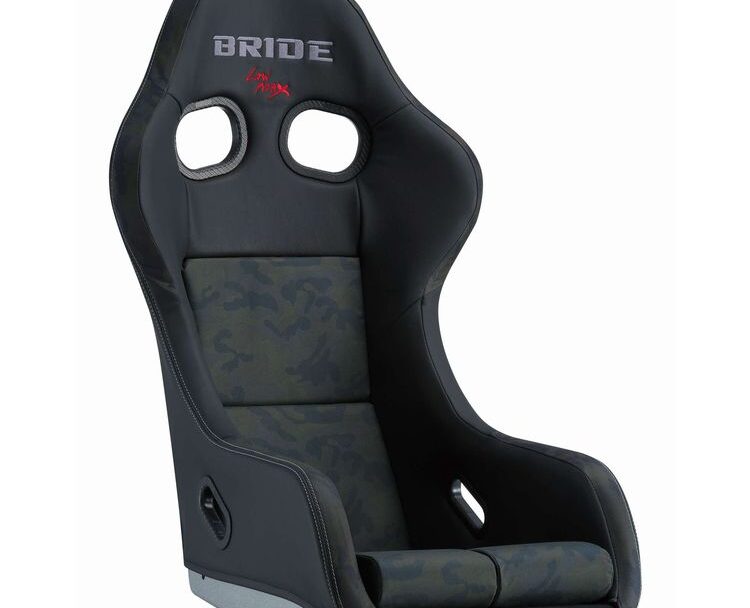 Bride Japan Zetaghost (Green Camouflage) - Silver FRP Back - Standard Cushion – Low Max