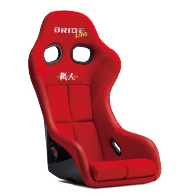 Bride Japan Zeta IV King (Red) - Silver FRP Sparkle Back - Standard Cushion - Low Max