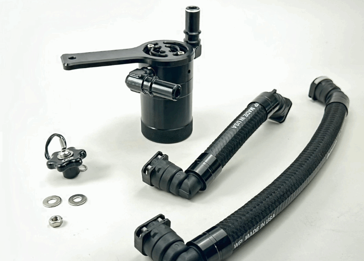 UPR 2024-2025 Ford Mustang Gt Supercharger Plug N Play Oil Clean Side Catch Can