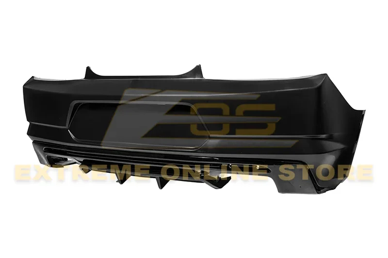 EOS 2016-2018 Chevrolet Camaro ZL1 Package Rear Bumper Cover and Diffuser With Quad Exhaust Outlet