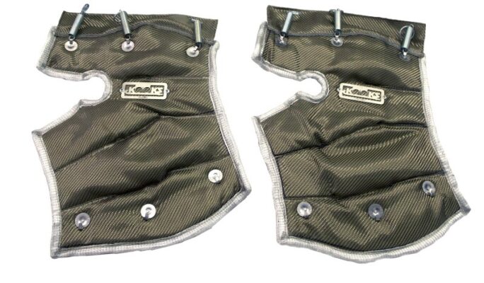 Kooks 2020-2025 Chevrolet Corvette C8 Heat Shield Blankets For Ultra-Green Connections