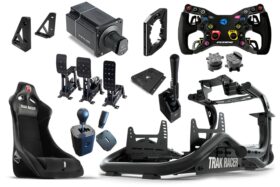 Trak Racer TR8 Pro With Wheel, Wheelbase, And Pedals - Image 3