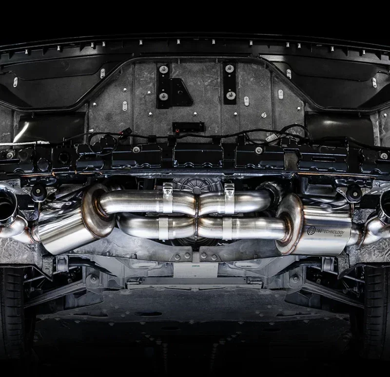 AWE Tuning 2020-2025 Chevrolet Corvette (C8) Touring Edition Exhaust - Diamond Black Tips
