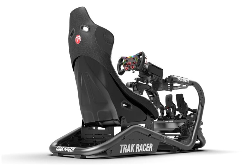 Trak Racer TR8 Pro With Wheel, Wheelbase, And Pedals