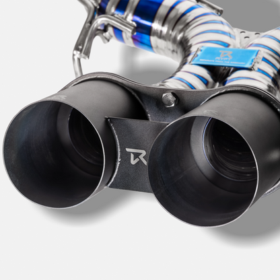 RYFT 750S Titanium Race Exhaust - Satin Black for McLaren 750S - Image 7