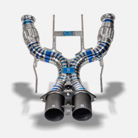 RYFT 750S Titanium Race Exhaust - Satin Black for McLaren 750S - Image 3