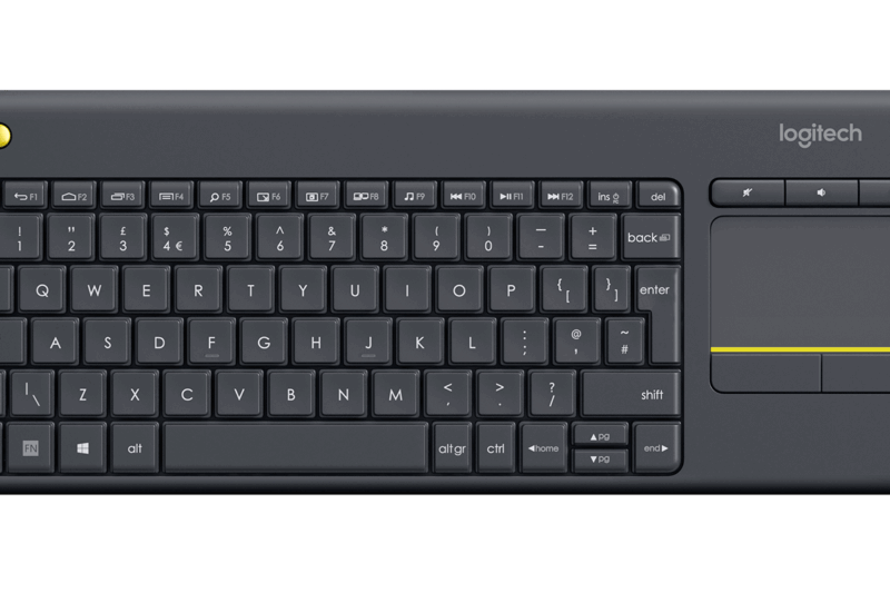 Logitech K400 Plus Wireless Touch Keyboard