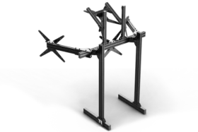 Trak Racer Large Freestanding Quad Monitor Stand - 1200mm / 47.25" Wide - Image 5