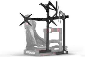 Trak Racer Large Freestanding Quad Monitor Stand - 1200mm / 47.25" Wide - Image 2
