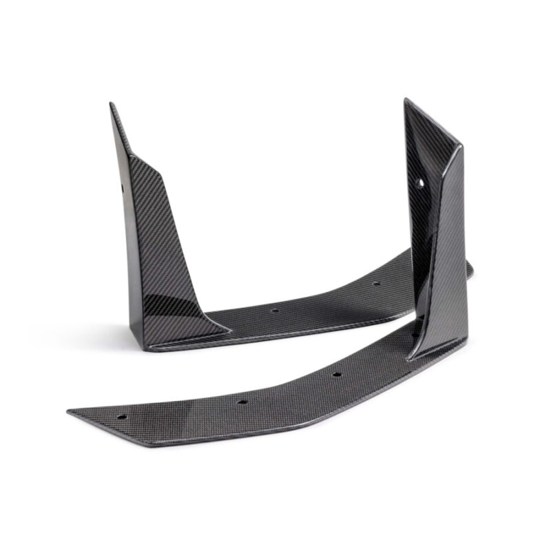 Anderson Composites 2024-2025 Type-GT5 Carbon Fiber Front Splitter Wickers