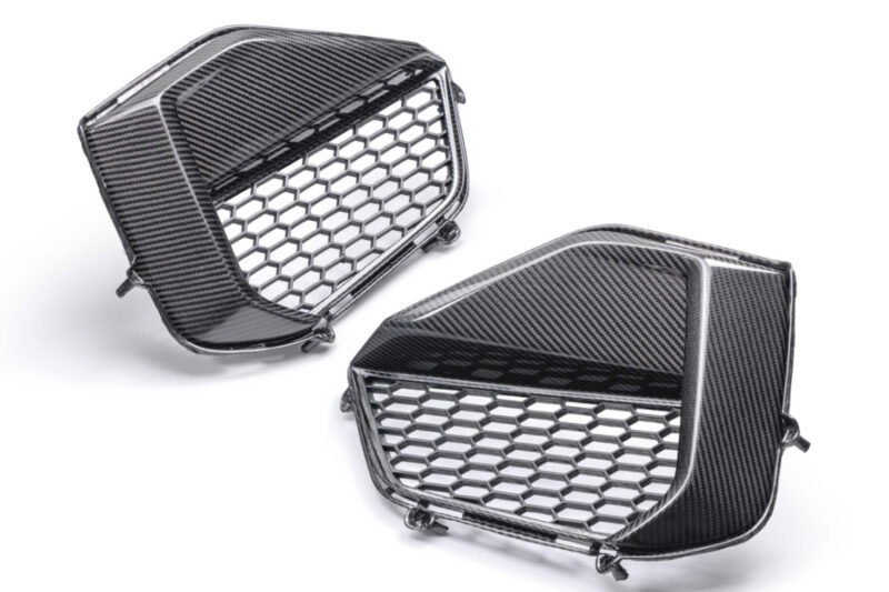 Anderson Composites 2024-2025 Ford Mustang GT Carbon Fiber Front Bumper Inserts