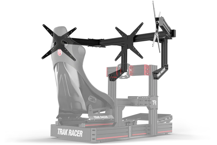 Large Cockpit-Mounted Triple Monitor Mount - 1200mm / 47.25 in. Wide
