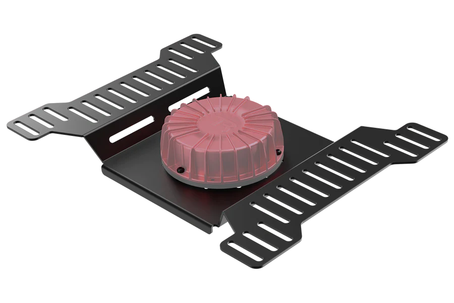 Universal Bass Shaker slash Tactile Transducer Sim Rig Mount