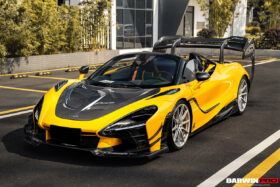 DarwinPro Aerodynamics DarwinPRO 720S Spider Se²NWB Style Carbon Fiber Fender for McLaren 720S - Image 6