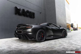DarwinPro Aerodynamics DarwinPRO 650S Carbon Fiber Rear Bumper for McLaren 650S - Image 2