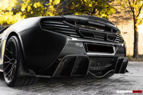 DarwinPro Aerodynamics DarwinPRO 650S Carbon Fiber Rear Bumper for McLaren 650S - Image 11