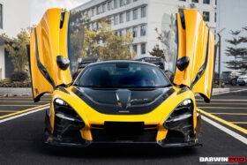 DarwinPro Aerodynamics DarwinPRO 720S Se²NWB Style Carbon Fiber Side Door Trims for McLaren 720S - Image 10