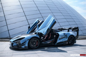 DarwinPro Aerodynamics DarwinPRO 720S Se²NWB Style Carbon Fiber Side Skirts for McLaren 720S - Image 7