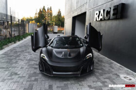 DarwinPro Aerodynamics DarwinPRO 650S Convert 675LT Style Front Bumper for McLaren 650S - Image 4