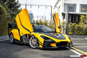 DarwinPro Aerodynamics DarwinPRO 720S Se²NWB Style Carbon Fiber Side Door Trims for McLaren 720S - Image 11