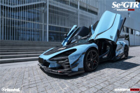 DarwinPro Aerodynamics DarwinPRO 720S Se²NWB Style Carbon Fiber Side Door Trims for McLaren 720S - Image 4